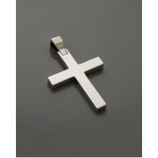 ΑΝΔΡΙΚΟΣ ΣΤΑΥΡΟΣ ΛΕΥΚΟ VALORO 14K CRW75 - 010959