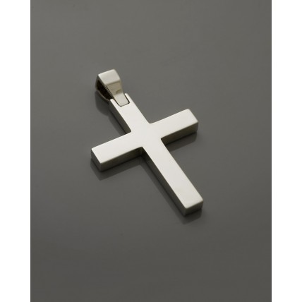 ΑΝΔΡΙΚΟΣ ΣΤΑΥΡΟΣ ΛΕΥΚΟ VALORO 14K CRW75 - 010959 ΑΝΔΡΙΚΟΣ ΣΤΑΥΡΟΣ ΛΕΥΚΟ VALORO 14K CRW75 - 010959