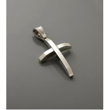 ΑΝΔΡΙΚΟΣ ΣΤΑΥΡΟΣ ΛΕΥΚΟ VALORO 14K CRW82 - 010966