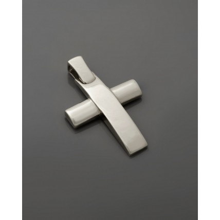 ΑΝΔΡΙΚΟΣ ΣΤΑΥΡΟΣ ΛΕΥΚΟ VALORO 14K CRW71 - 010989 ΑΝΔΡΙΚΟΣ ΣΤΑΥΡΟΣ ΛΕΥΚΟ VALORO 14K CRW71 - 010989