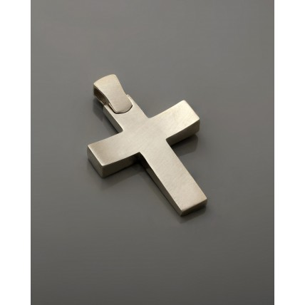 ΑΝΔΡΙΚΟΣ ΣΤΑΥΡΟΣ ΛΕΥΚΟ VALORO 14K CRW56 - 011038 ΑΝΔΡΙΚΟΣ ΣΤΑΥΡΟΣ ΛΕΥΚΟ VALORO 14K CRW56 - 011038