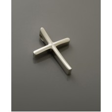 ΑΝΔΡΙΚΟΣ ΣΤΑΥΡΟΣ ΛΕΥΚΟ VALORO 14K CRW77 - 011068