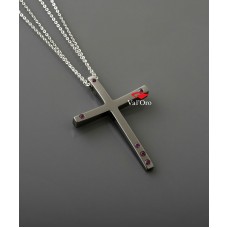 ΓΥΝΑΙΚΕΙΟΣ ΣΤΑΥΡΟΣ ΜΑΥΡΟ VALORO 14 K CRB02 - 011070