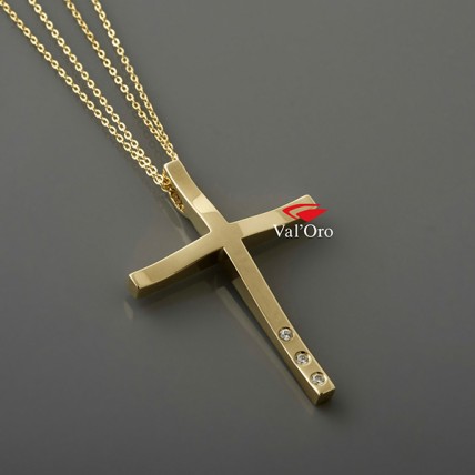 ΓΥΝΑΙΚΕΙΟΣ ΣΤΑΥΡΟΣ VALORO 14Κ CRG12 - 011072