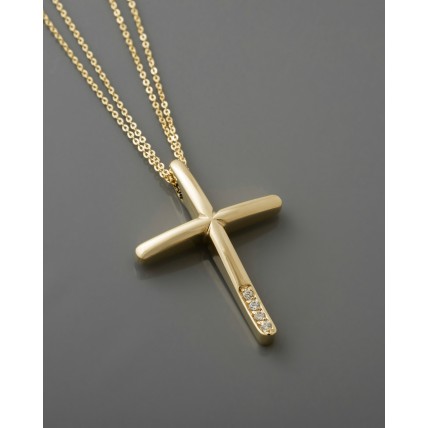 ΓΥΝΑΙΚΕΙΟΣ ΣΤΑΥΡΟΣ VALORO 14K CRG09 - 011107 ΓΥΝΑΙΚΕΙΟΣ ΣΤΑΥΡΟΣ VALORO 14K CRG09 - 011107