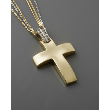 ΓΥΝΑΙΚΕΙΟΣ ΣΤΑΥΡΟΣ VALORO 14K CRWG07 - 011153