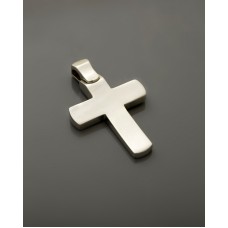 ΑΝΔΡΙΚΟΣ ΣΤΑΥΡΟΣ ΛΕΥΚΟ VALORO 14K CRW66 - 011269