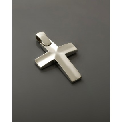 ΑΝΔΡΙΚΟΣ ΣΤΑΥΡΟΣ ΛΕΥΚΟ VALORO 14K CRW65 - 011340 ΑΝΔΡΙΚΟΣ ΣΤΑΥΡΟΣ ΛΕΥΚΟ VALORO 14K CRW65 - 011340