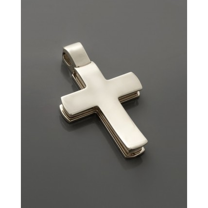 ΑΝΔΡΙΚΟΣ ΣΤΑΥΡΟΣ ΛΕΥΚΟ VALORO 14K CRW63 - 011382 ΑΝΔΡΙΚΟΣ ΣΤΑΥΡΟΣ ΛΕΥΚΟ VALORO 14K CRW63 - 011382