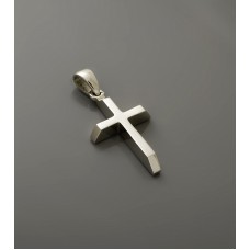 ΑΝΔΡΙΚΟΣ ΣΤΑΥΡΟΣ ΛΕΥΚΟ VALORO 14K CRW86 - 020141