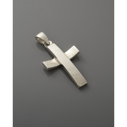ΑΝΔΡΙΚΟΣ ΣΤΑΥΡΟΣ ΛΕΥΚΟ VALORO 14K CRW84 - 020147 ΑΝΔΡΙΚΟΣ ΣΤΑΥΡΟΣ ΛΕΥΚΟ VALORO 14K CRW84 - 020147