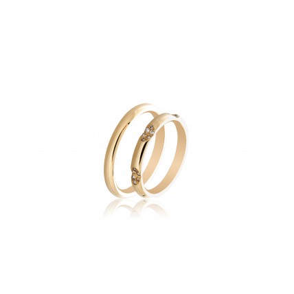 Βέρες από Χρυσό 14Κ Machio Femmina (TMF104)