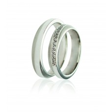 Βέρες από Λευκόχρυσο 14Κ Machio Femmina (TMF11)