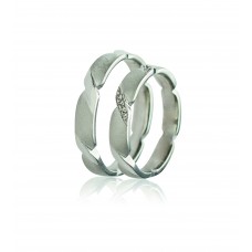 Βέρες από Λευκόχρυσο 14Κ Machio Femmina (TMF19)