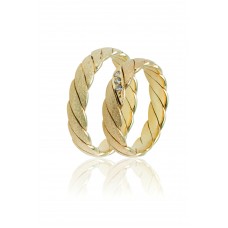 Βέρες από Χρυσό 14Κ Machio Femmina (TMF39)