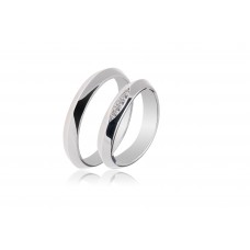 Βέρες από Λευκόχρυσο 14Κ Machio Femmina (TMF49)