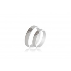 Βέρες από Λευκόχρυσο 14Κ Machio Femmina (TMF93)