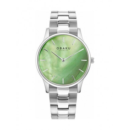 OBAKU Lyng Lille Jade Green/Silver V247LXCESC OBAKU Lyng Lille Jade Green/Silver V247LXCESC