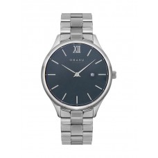 OBAKU Vibe Ρολόι Μπαταρίας με Μεταλλικό Μπρασελέ σε Ασημί χρώμα V266GDCLSC