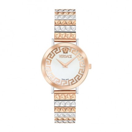 VERSACE DAEDALUS TWO TONE STAINLESS STEEL BRACELET VE9A00324 VERSACE DAEDALUS TWO TONE STAINLESS STEEL BRACELET VE9A00324