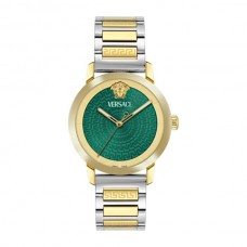 VERSACE V-HELIX TWO TONE STAINLESS STEEL BRACELET VE9G00324