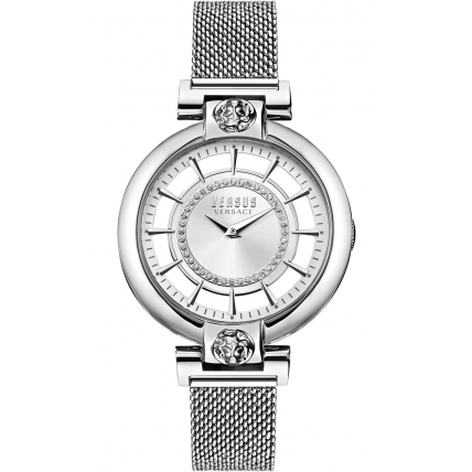 VERSUS by VERSACE Silver Lake Crystals Stainless Steel Bracelet VSP1H0521 VERSUS by VERSACE Silver Lake Crystals Stainless Steel Bracelet VSP1H0521
