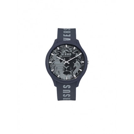 VERSUS by VERSACE Domus Blue Rubber Strap VSP1O0221 VERSUS by VERSACE Domus Blue Rubber Strap VSP1O0221