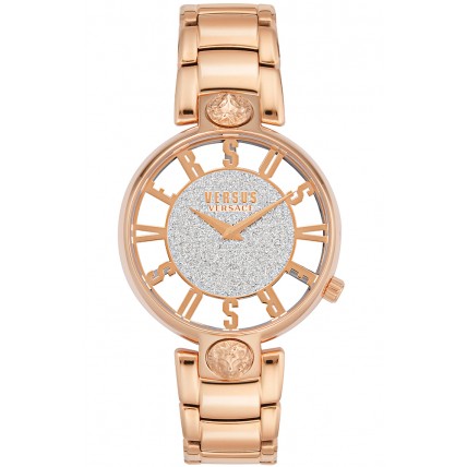 VERSUS by VERSACE Kirstenhof Crystals Rose Gold Stainless Steel Bracelet VSP491519 VERSUS by VERSACE Kirstenhof Crystals Rose Gold Stainless Steel Bracelet VSP491519