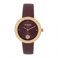 VERSUS by VERSACE Lea Red Leather Strap VSPEN0319