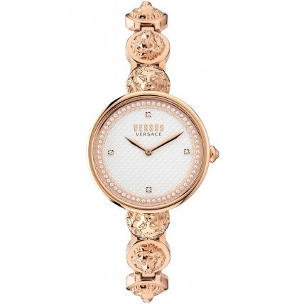 VERSUS by VERSACE South Bay Crystals Rose Gold Stainless Steel Bracelet VSPZU0721 VERSUS by VERSACE South Bay Crystals Rose Gold Stainless Steel Bracelet VSPZU0721